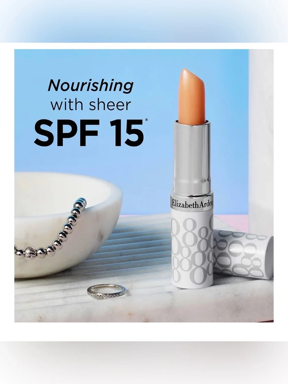 Elizabeth Arden Eight Hour Cream Lip Protectant Stick SPF 15 FULL SIZE